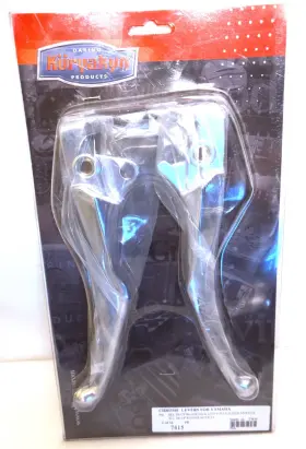 Str-0ss56-11-06 Yamaha By Kuryakyn New Wide Style Chrome Levers Old Stock Clutch Brake
