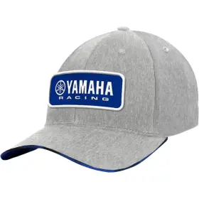 Np21a-h2737 Yamaha Flannel Hat - Heather Gray/blue Np21a-h2737 Yamaha Flannel Hat - Heather Gray/blue