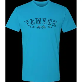 Np21s-m3116-2x Yamaha Logo Race Team T-shirt - Turquoise 2xl