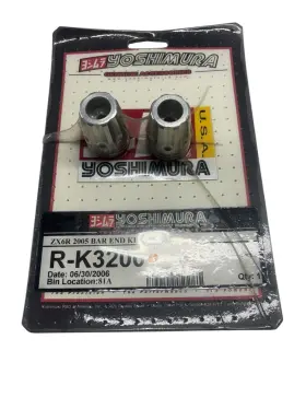 R-k3200 Yoshimura Bar End Kit- Clear R-k3200 Yoshimura Bar End Kit- Clear