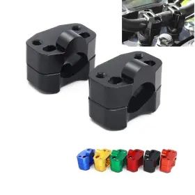 Ysmoto 730964803897 Handlebar Fat Handle Bar Risers Cnc Aluminum Mount Clamp Adapter Exchange 7/8
