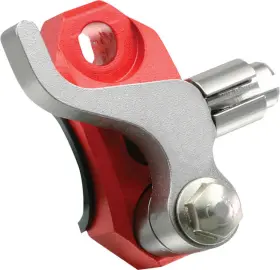 Ze40-9212 Zeta Universal Rotating 7/8 Inch Barclamp With Hot Start Lever Red
