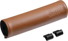 Ze47-9501 Zeta Handlebar Bar Pad Leather-look 200mm Brown Brace 634-9501