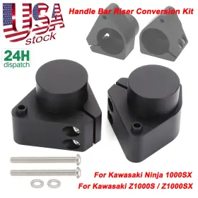 Mad-25 Zlytomorcyal For Kawasaki Ninja 1000 2011-2025 Handle Bar Riser Conversion Grips Levers