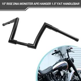 Um-0401048b10 Zxmt 10 Inch Rise Ape Hanger Dna Monster Fat Bars 1-1/2 Handlebar For Harley Softail Um-0401048b10 Zxmt 10 Inch Rise Ape Hanger Dna Monster Fat Bars 1-1/2 Handlebar For Harley Softail