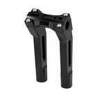 Motorcycle Handlebar Risers For Harley Softail Dyna Sportster Touring Black 10" New. Price: $84.95.