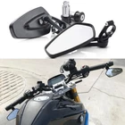 Motorcycle 7/8" Handle Bar End Side Mirrors For Yamaha MT07 Honda Cbr Kawasaki New. Price: $32.25.
