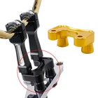 Gold Handlebar Riser Clamp Adapter For Harley 18-24 Low Rider Street Bob Fxlr New. Price: $89.95.