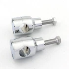 1" Chrome Handlebar Riser For Yamaha Road Star Warrior Midnight XV1600A XV1700A New. Price: $37.98.