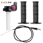 7/8" 22MM Motorcycle Twist Throttle Handle Grip With Cable 50-250CC Atv Dirtbike New. Price: $14.64.