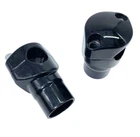 Oem Harley Genuine 56538-88 Black 2.5" Handlebar Riser Clamp 88-06 Springer Used. Price: $143.10.