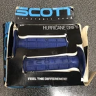Nos Scott Blue Radial Full Waffle Hurricane Mx Grips Year 1990 New. Price: $65.00.