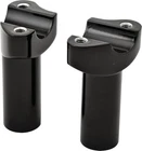 Harddrive Forged Straight Handlebar Risers 1/2IN. Black H57-6076BF-3.5 New. Price: $93.56.