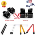 Universal Motorcycle Riser 52MM Clipon Fork Clamp Mount Bracket Kit New. Price: $36.84.