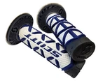 Scott Diamond Handlebar Grips Blue White With Donuts Motocross Dirtbike New. Price: $17.95.