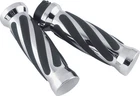 Bikers Choice Dual Throttle Grips For Harley-davidson, Chrome & Rubber Inserts New. Price: $162.99.