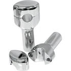 Choppers Chrome Smooth Risers For 1-1/4" Handlebars LA-7406-04 New. Price: $228.50.