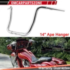 For Harley Sportster Fxs Road King Fl Custom 14" Ape Hanger Handlebar 1-1/4" New. Price: $97.69.