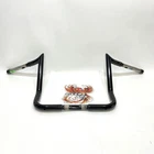 Paul Yaffe 1-1/4" Black 12" Bat Wing Monkey Ape Hanger Handlebar MBB125-12 New. Price: $350.10.