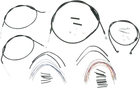 Burly Brand Complete Black Vinyl Handlebar Cable/line Kit For Ape Hangers - 12" New. Price: $190.79.