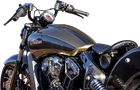Klock Werks Klip Hanger Handlebar For Indian 5" Black/chrome KWH-04-0348 New. Price: $599.95.