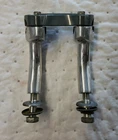 Harley Davidson 4 1/2 Inch Pull Back Risers With Top Clamp & Mounting Bolts Used. Price: $65.00.