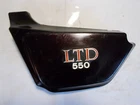 1980-83 Kawasaki LTD550 Left Side Cover OEM#36001-1097-E2 (026) Used. Price: $25.00.