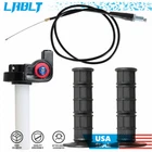 Lablt 7/8" 22MM Twist Throttle Handle Grip With Cable 50-250CC Atv Dirt Bike New. Price: $14.29.
