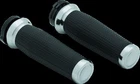 Kuryakyn 5940 Chrome Thresher Hand Grips For Harley 1" Cable Operated Throttle New. Price: $131.99.