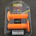 Protaper Neon Orange Single-density Mx Grips 1/2 Waffle Pair Custom Kraton Rubbe New. Price: $14.99.