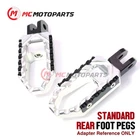 For Triumph America Carb 2002-2007 Replacement Passenger Rear Foot Pegs New. Price: $58.78.