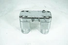 2001 Harley Softail Flstf Fat Boy Oem Front Handlebar Riser Top Clamp Chrome Used. Price: $49.50.