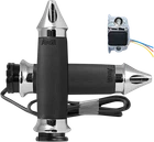 Avon Grips Heated - Custom Contour Spike Cable Chrome New. Price: $267.95.