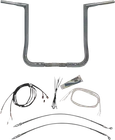 Fat Baggers, Inc. 1-1/4" Ez Install Flat Top Handlebar Kit 16" Chrome 709216 New. Price: $358.99.
