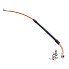 Tusk Rear Motorcycle Steel Braided Brake Line Orange For Ktm Xc 2006-2009 New. Price: $42.58.
