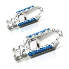 Trc Rider Front Silver Wide Foot Pegs For Triumph Daytona 675 / 2013-2018 New. Price: $61.80.