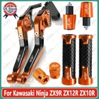 Orange For Kawasaki Ninja ZX9R ZX10R Cnc Brake Clutch Levers Grips Handle Sets New. Price: $52.91.