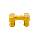 Gold Handlebar Riser Clamp Adapter For Harley 15-LATER Road Glide Fltru Fltrx New. Price: $89.95.