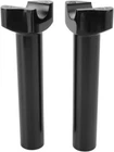 Drag Specialties 0602-0406 Black 6.5" Straight Handlebar Risers For 1" Harley New. Price: $135.63.