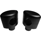 Choppers 1-1/2" Flat Black Hefty Smooth Riser LA-7406-01M New. Price: $184.89.