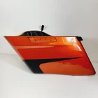 Harley-davidson 14-23 Touring Left Side Saddlebag Scorched Orange / Black Denim Used. Price: $300.92.
