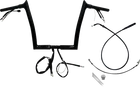 Fat Baggers Inc. 949912-B 1-1/4" Ez Install Pointed Top Handlebar 12" Black New. Price: $749.95.