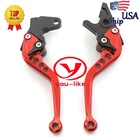 Cnc Red Short Brake Clutch Levers For Yamaha YFM700 Raptor 2008-2020 New. Price: $26.60.