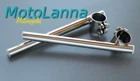 Clip-on Handle Bars 39MM Stainless Yamaha FZ-750 Honda CB-900F CB-1100F Cafe New. Price: $82.50.