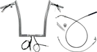 Fat Baggers Inc. 949916 1-1/4" Ez Install Pointed Top Handlebar 16" Chrome New. Price: $749.95.