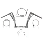 1/4" Chrome 11" Santee Fat Bonanza Bar Kit 2011-2015 Harley Softail W/abs New. Price: $517.92.