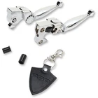 Chrome Journey Lever Set For Harley Davidson 12-00605-20 New. Price: $310.51.