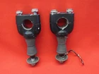 Oem 74 Honda CL360 Handlebar Mounting Clamps Pair Upper & Lower # 53132-310-010 Used. Price: $25.00.
