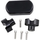 Choppers LA-7442-01B Black 1-1/2" Solid Riser & Top Clamp Kit For 1" Harley New. Price: $188.99.