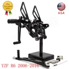 For Yamaha Yzf R6 2006-2016 2017 2018-2023 Cnc Rearset Footpegs Pedals Adjust New. Price: $115.33.